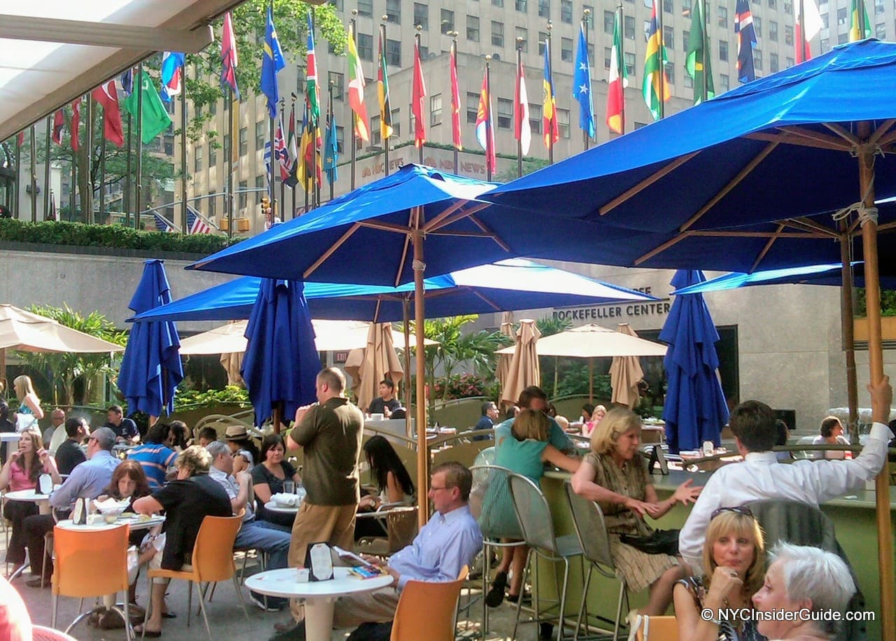 Summer Garden & Bar at Rock Center Caf&eacute;