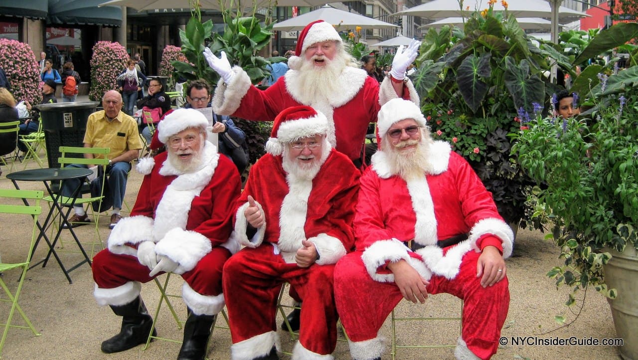 Where to see Santa in NYC