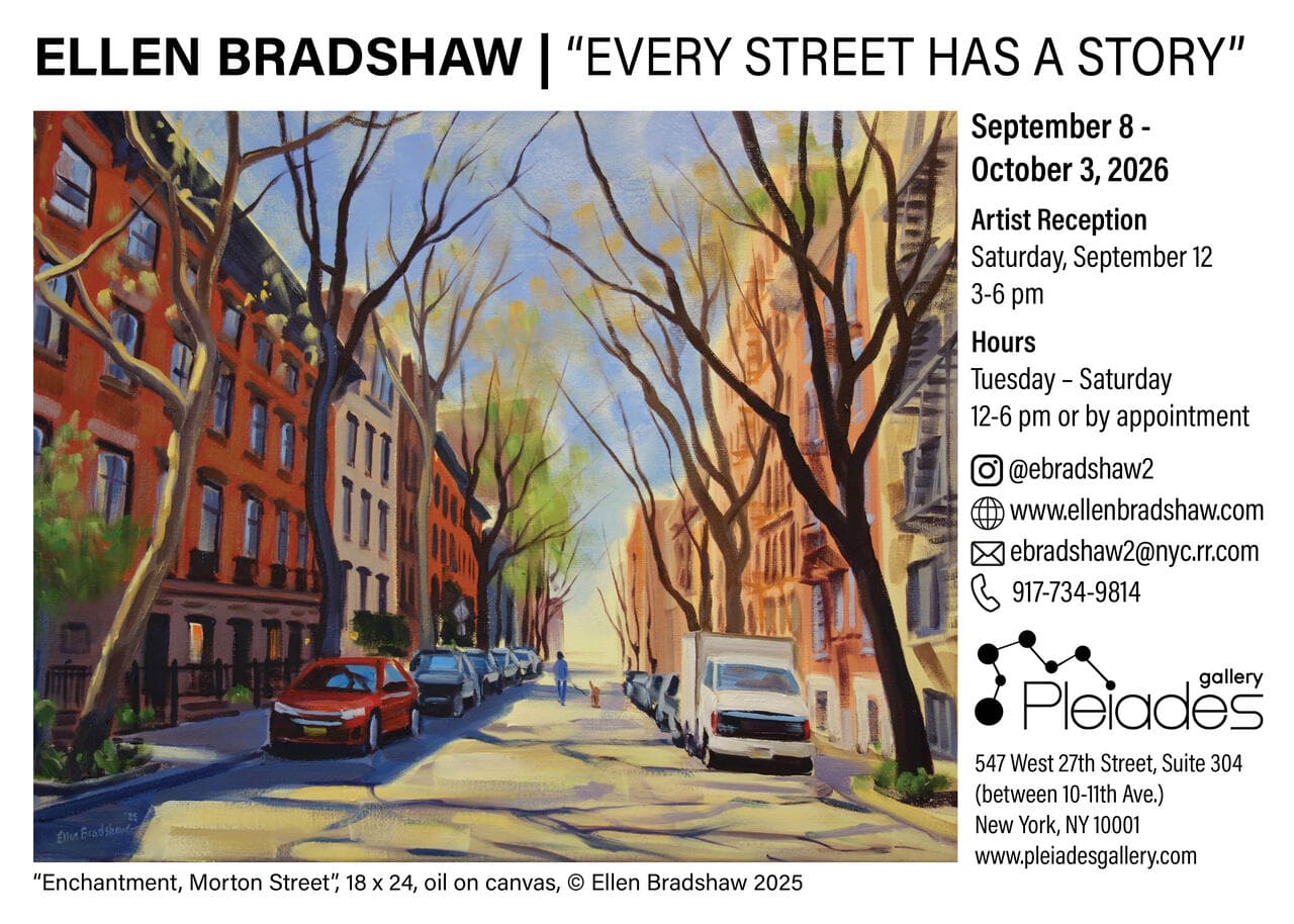 Ellen Bradshaw Every Street Has a Story Art Exhibit