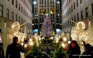 Best Place to see the Rockefeller Center Christmas Tree Lighting