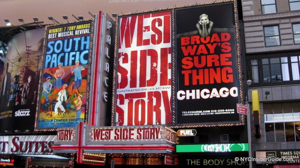 List of NYC Broadway Shows