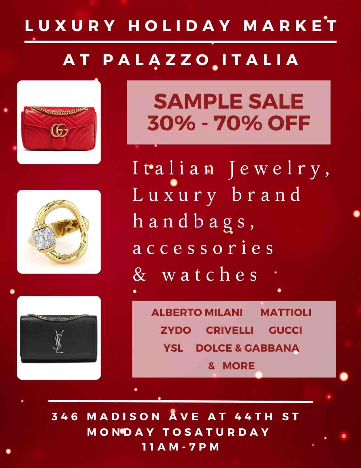 Luxury Holiday Market & Sample Sale