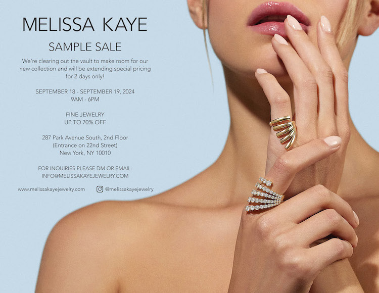 Melissa Kaye Sample Sale|Melissa Kaye Sample Sale