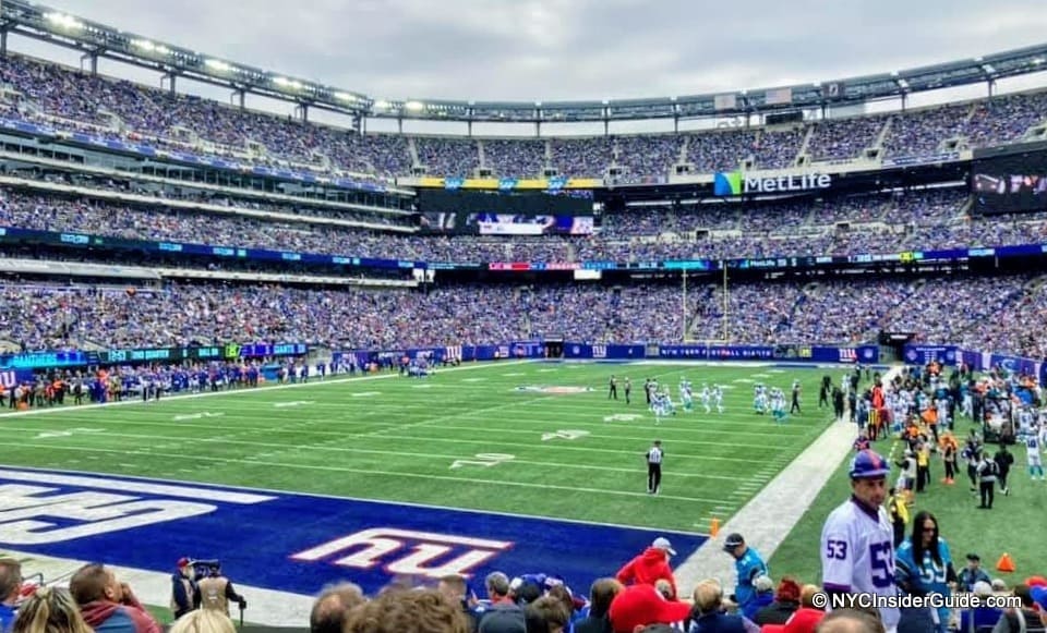 NY Giants at MetLife Stadium
