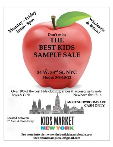 NYC Best Kids Sample Sale|NYC Best Kids Sample Sale