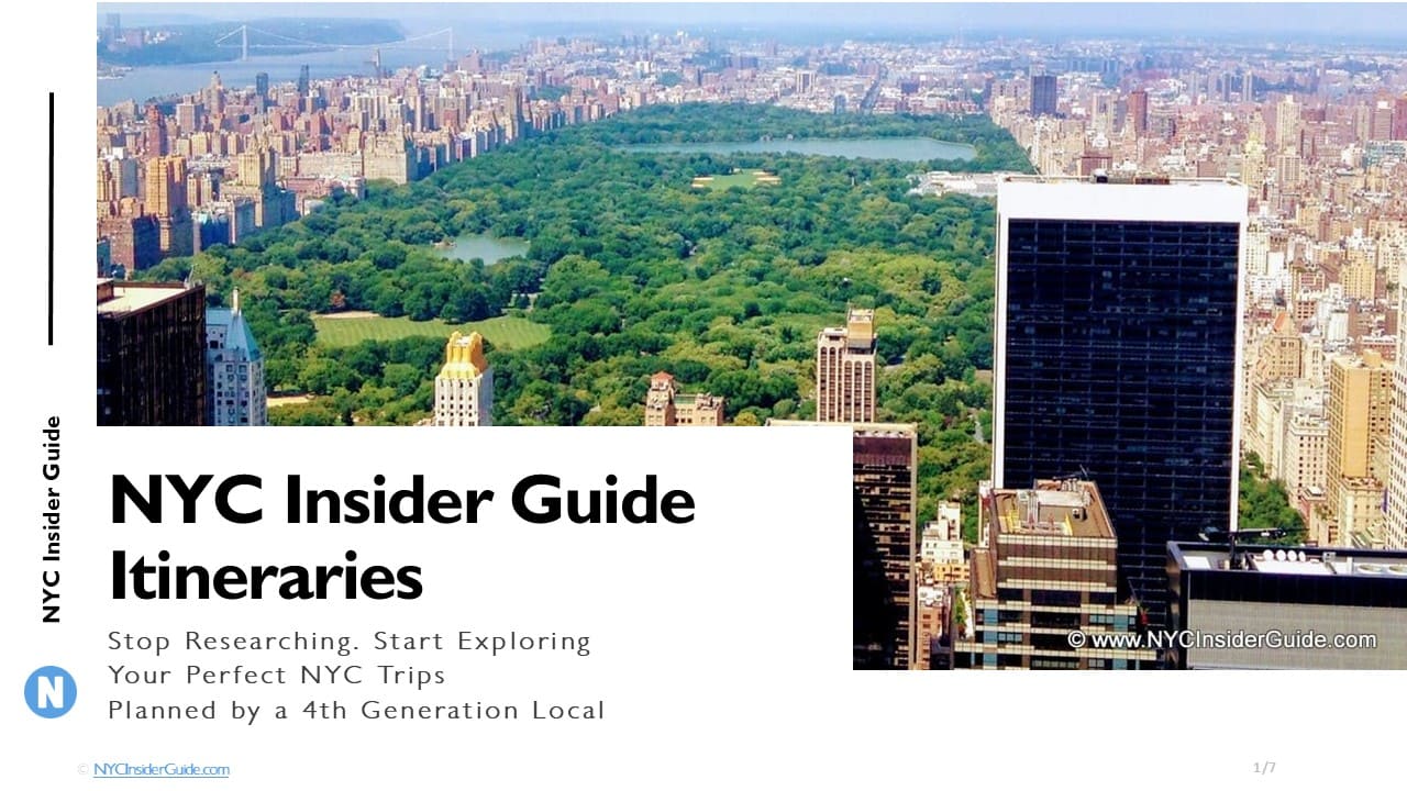 NYC Insider Printable Guides