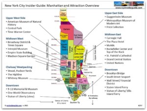 NYC Printable Tourist Map