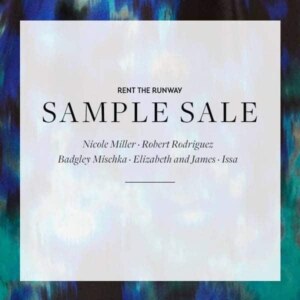 Rent The Runway Sample Sale