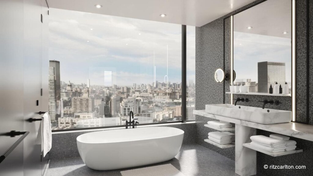 Ritz Carlton NY Nomad Bathtub