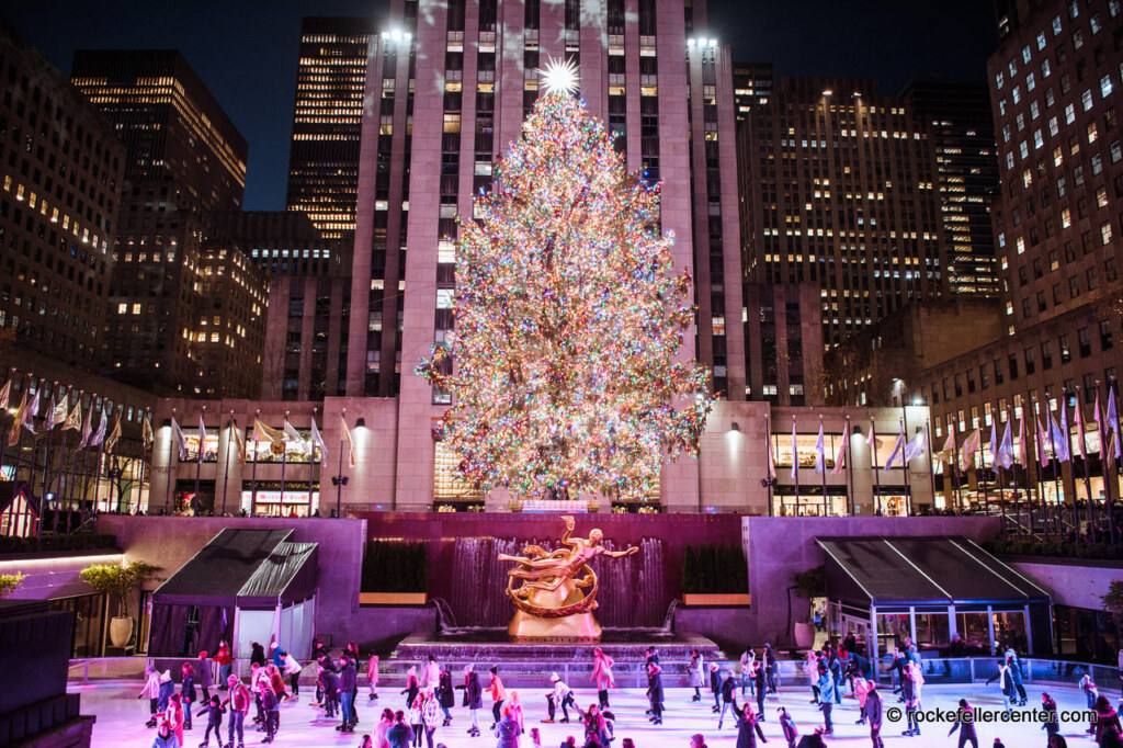 NYC Rockefeller Christmas Tree Lighting