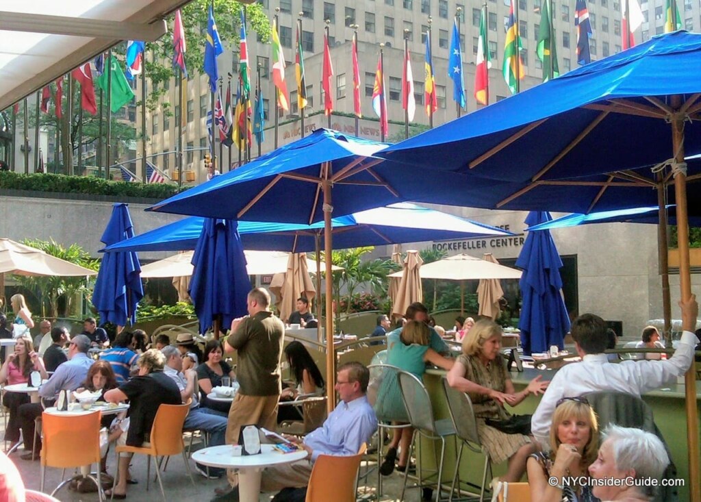 Summer Garden & Bar at Rock Center Café