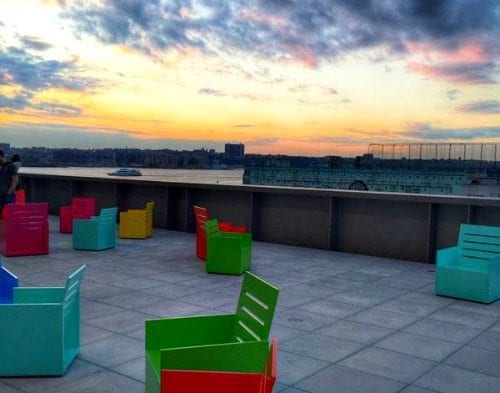 Whitney Museum Rooftop View